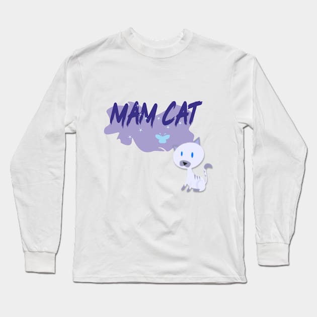 MAM CAT Long Sleeve T-Shirt by Ahmed2020